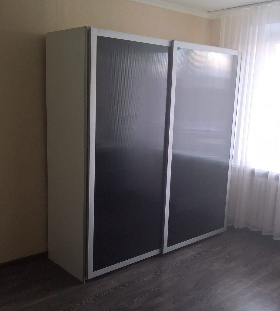 шкафы купе, двухдверный шкаф купе, шкаф купе белый, серый шкаф купе, шкаф купе премиум