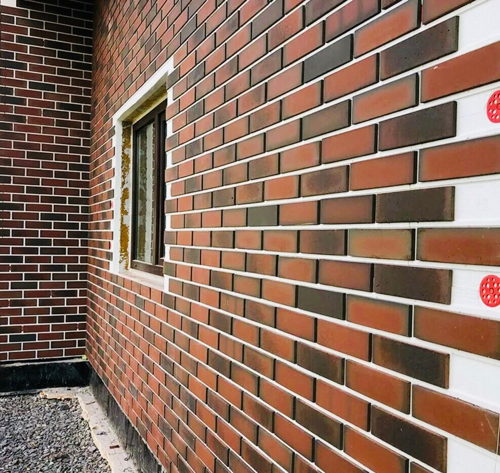 клинкерный кирпич для фасада, облицовочный кирпич для фасада, клинкерный кирпич, кирпич облицовочный клинкерный, кладка облицовочного кирпича
