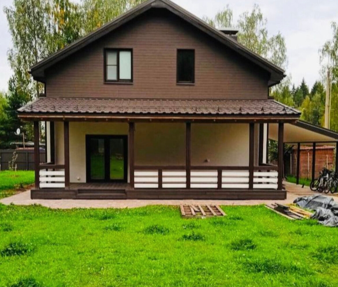 загородный дом, дом с террасой, дом дача, дача коттедж