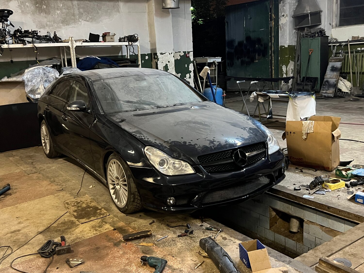 mercedes-benz cls-класс, cls, mercedes benz cls 55 amg, cls w 219, mercedes-benz
