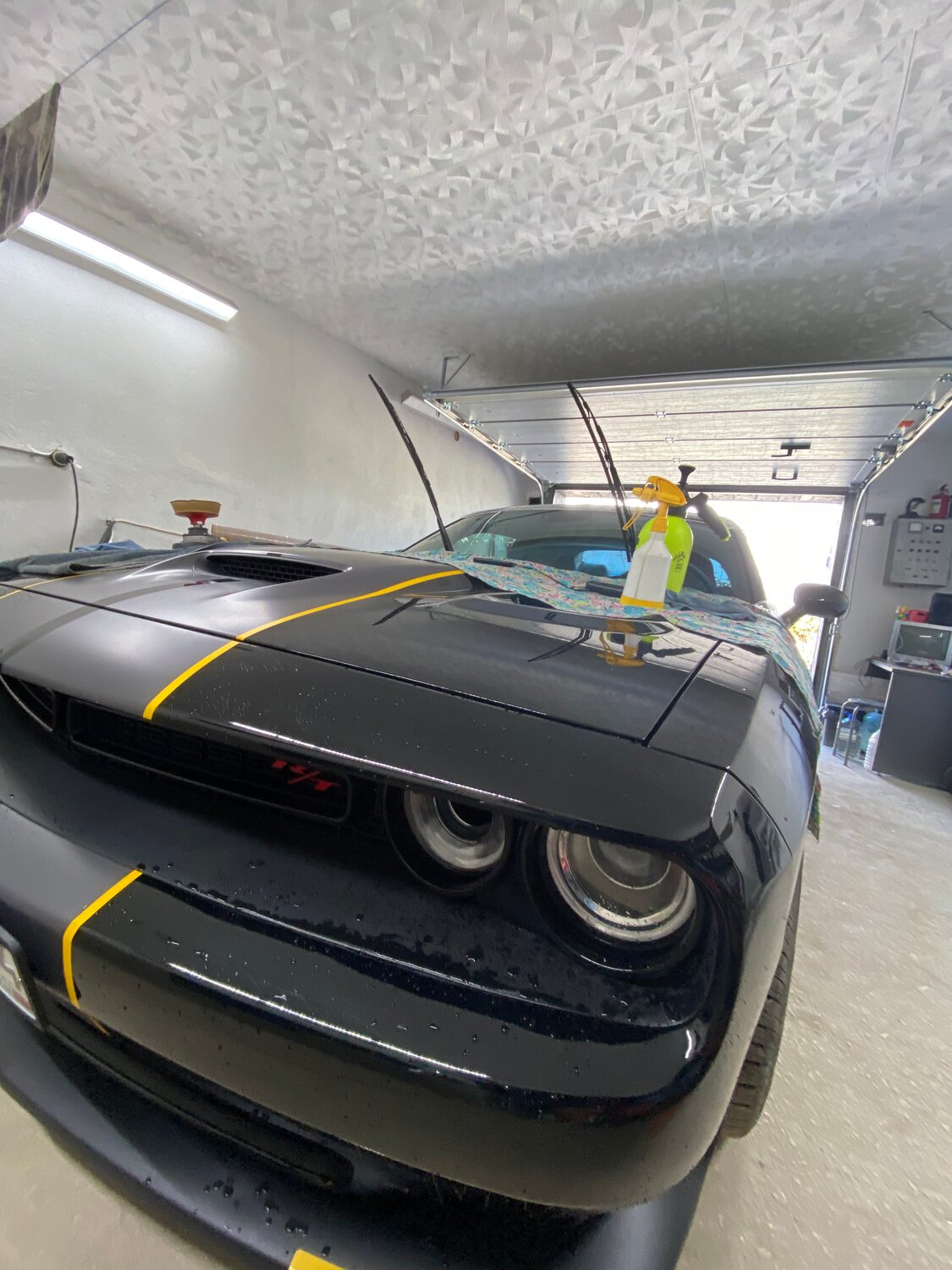 dodge challenger, dodge challenger r t, dodge challenger iii рестайлинг 2 hellcat, 2016, challenger, dodge