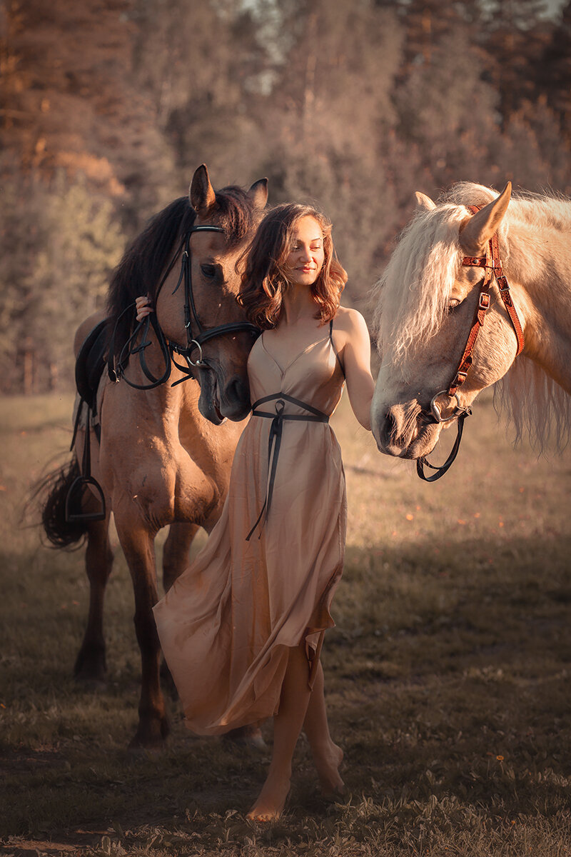фотосессия с лошадьми, девушка, человек, фотосессия