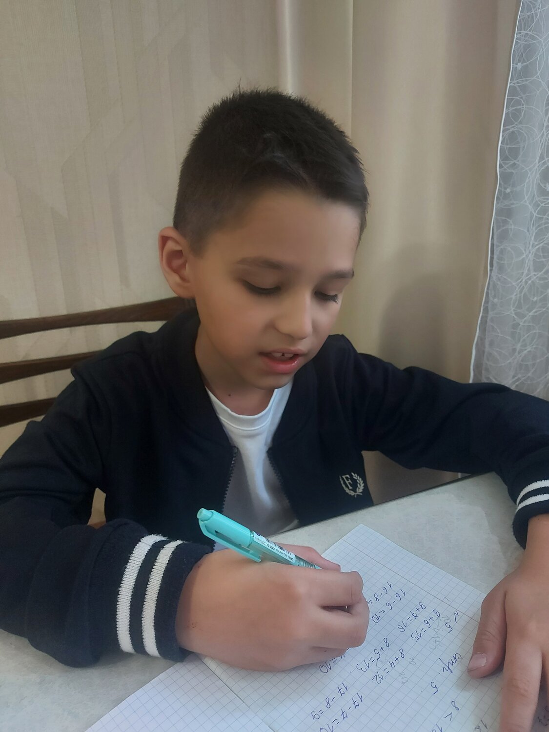 мальчик, дети, человек, в школе, занятия