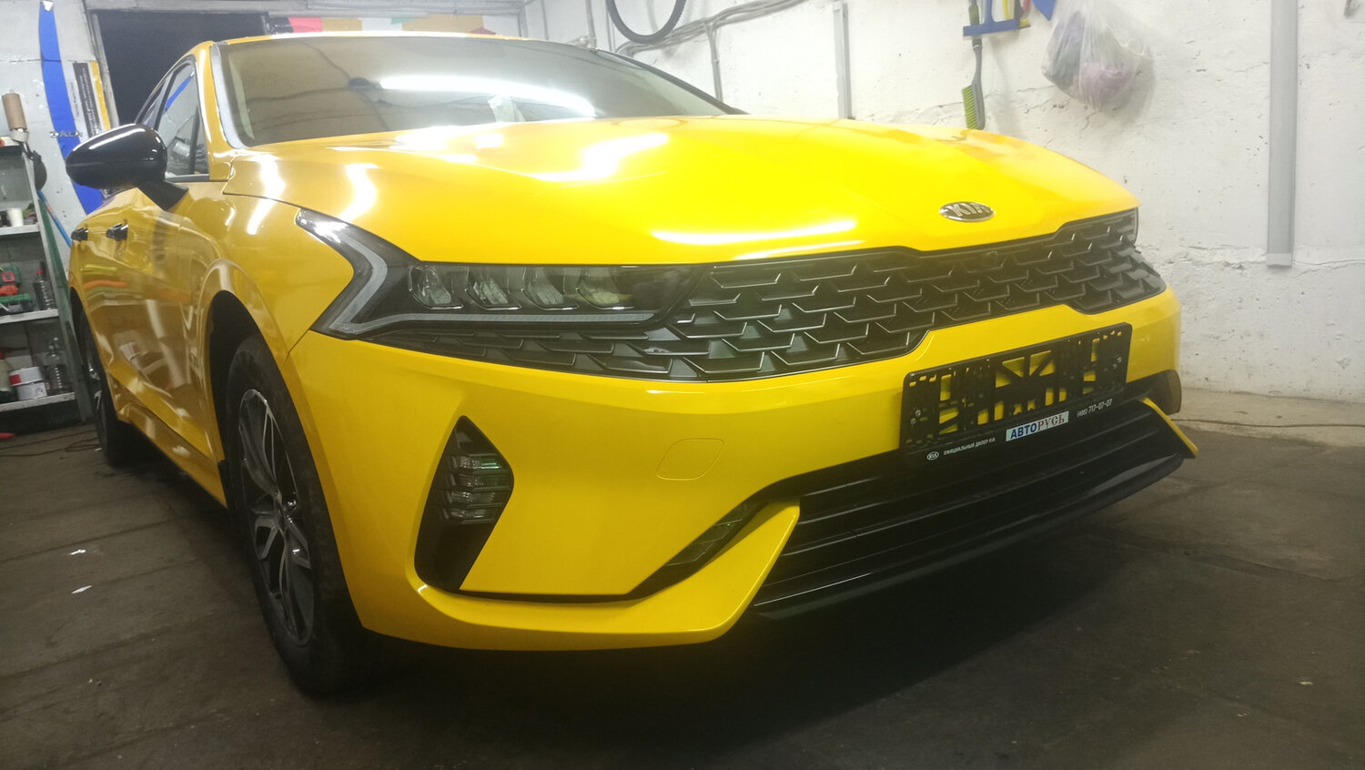 киа к5 желтая, kia k5 желтая, автомобиль, kia k5 2021, Lamborghini Gallardo I Рестайлинг