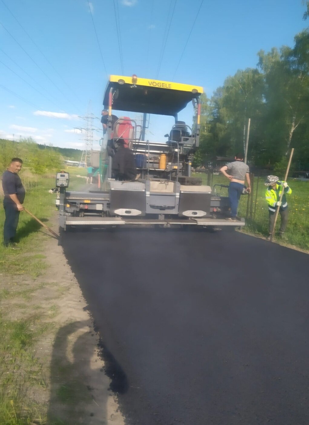 асфальтирование, асфальтированная дорога, асфальт, укладка асфальта, асфальтирование дорог
