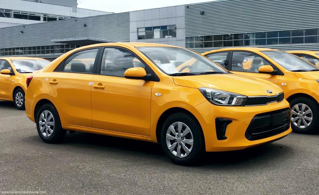 kia rio, kia rio iv, киа рио такси, kia motors, Kia Rio III
