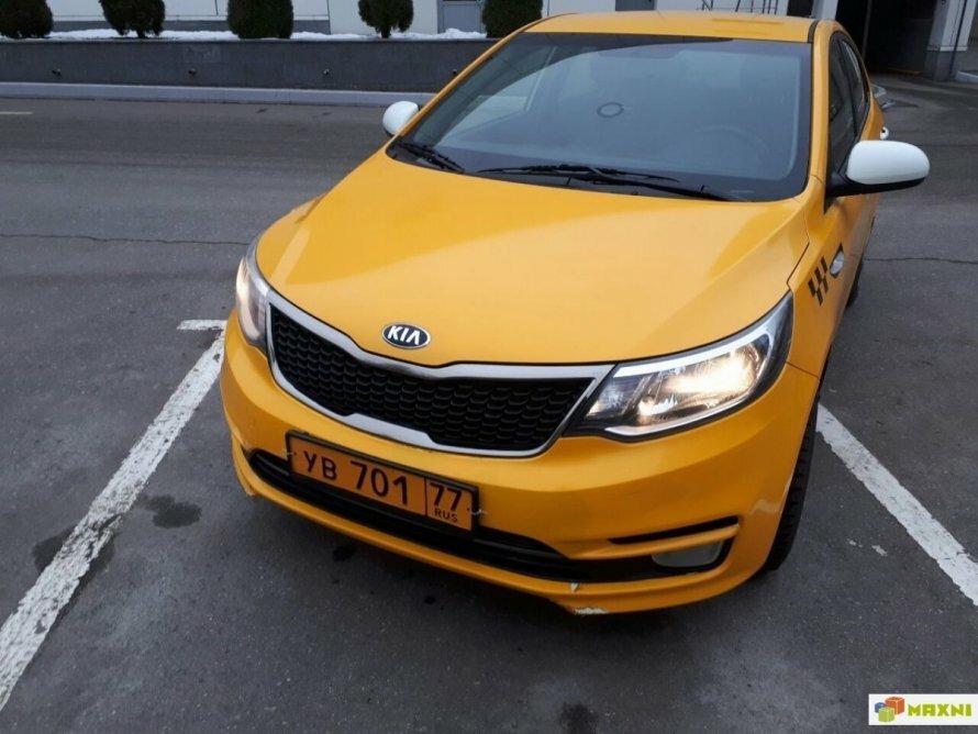 такси киа рио, kia rio, kia rio iii, машина kia rio, Kia Rio III Рестайлинг