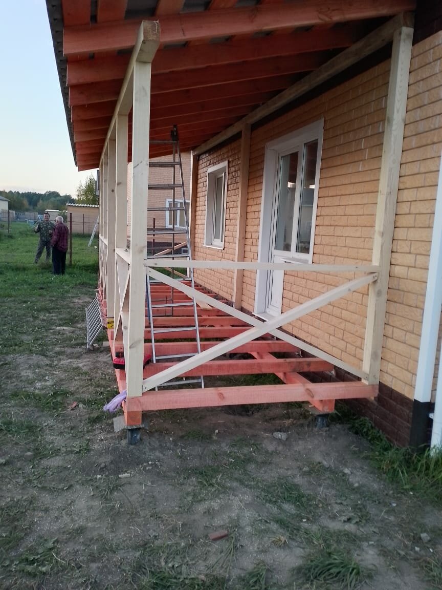 Пристройка веранды