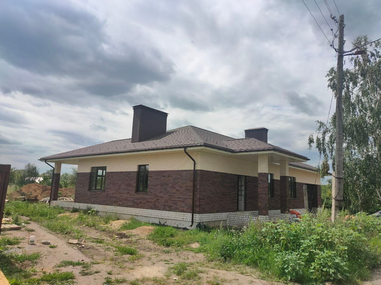 загородный дом, коттедж, готовые дома, дом кирпичный, загородный коттедж