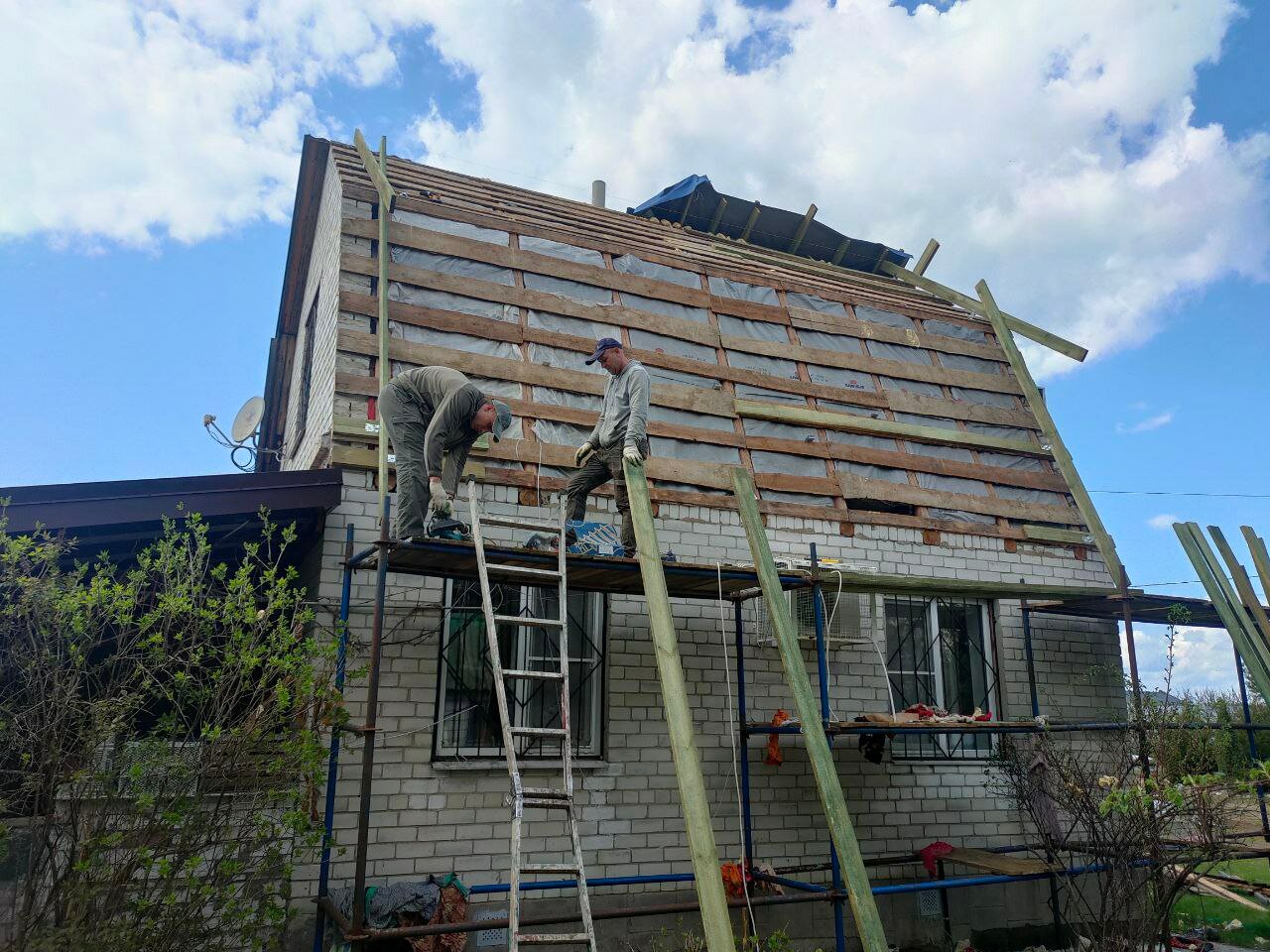кровля, ремонт кровли, монтаж кровли, кровельные работы, фасадные работы