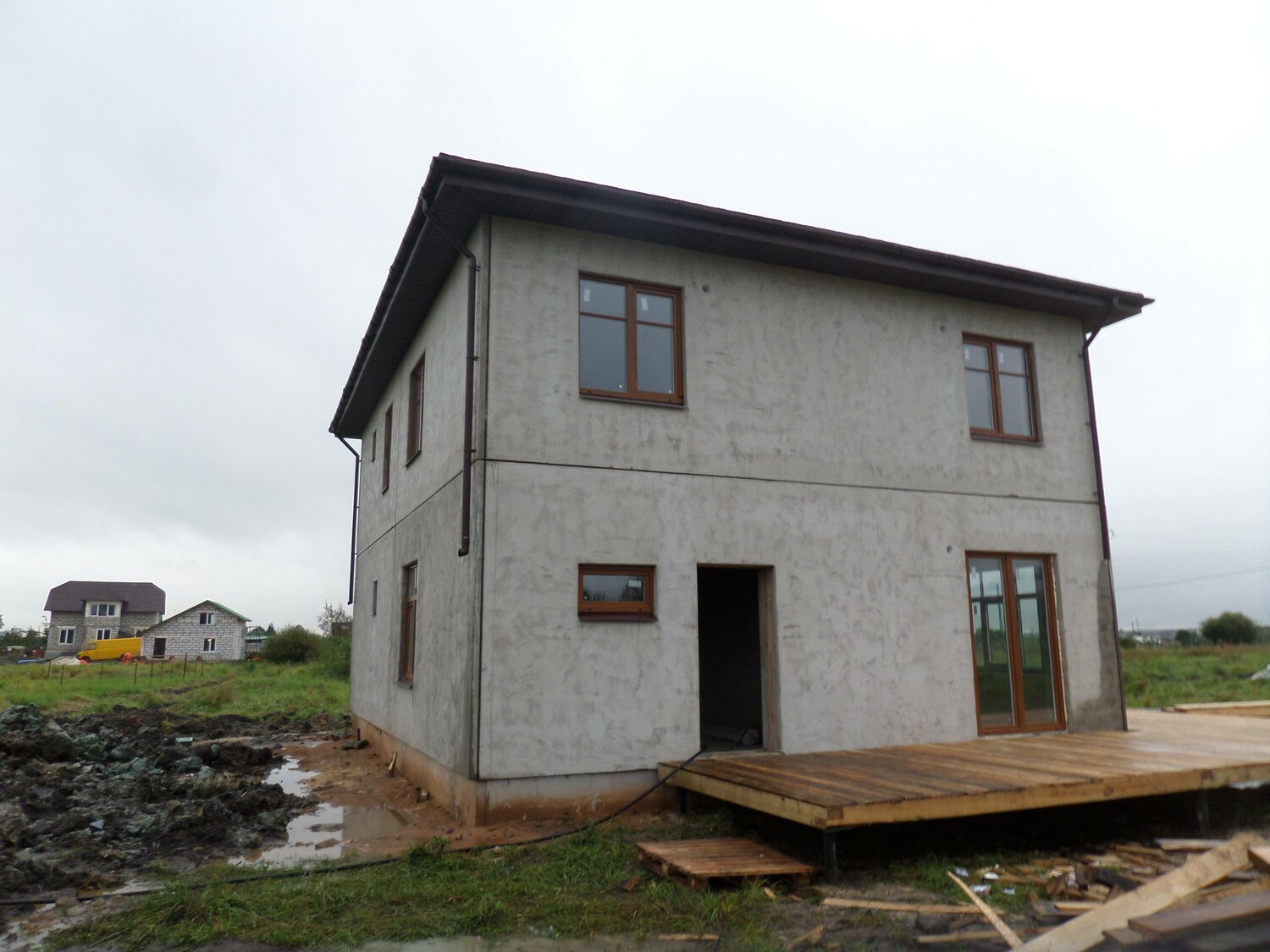 строительство загородного дома, строительство домов из газобетона, монолитный дом, построить дом из газобетона, дом из бетонных панелей