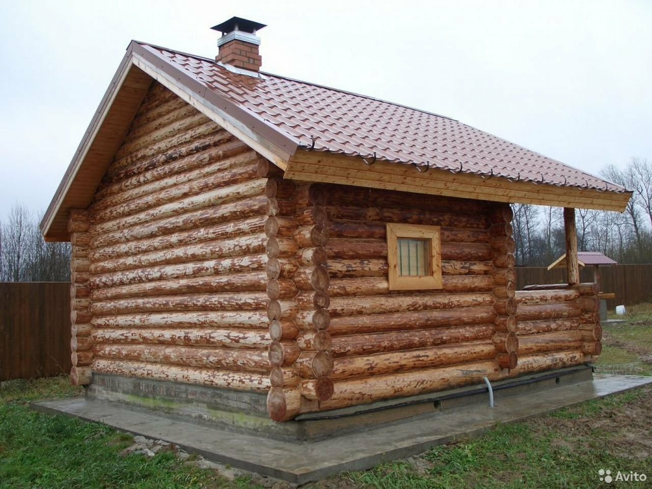 баня из бревна, сруб для бани, сруб дома, дом баня из бревна, баня из оцилиндрованного бревна