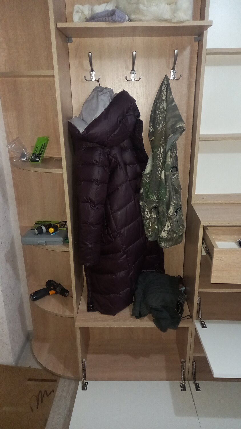 прихожая, закрытая прихожая, прихожая шкаф, прихожая купе, прихожая хофф