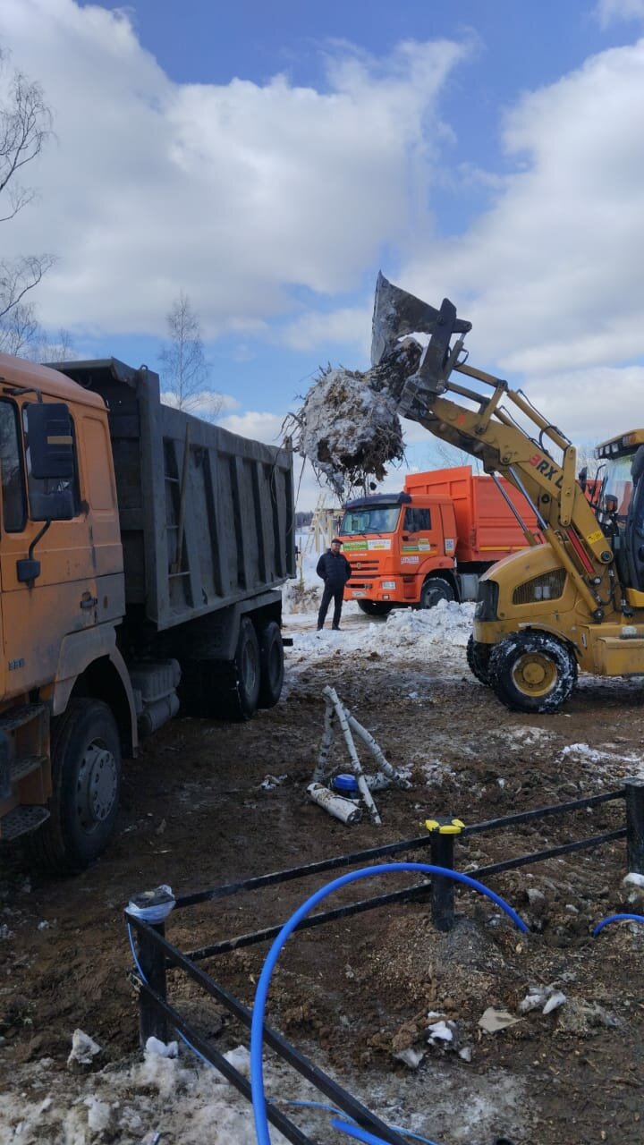 вывоз снега, уборка мусора, уборка, расчистка, техника