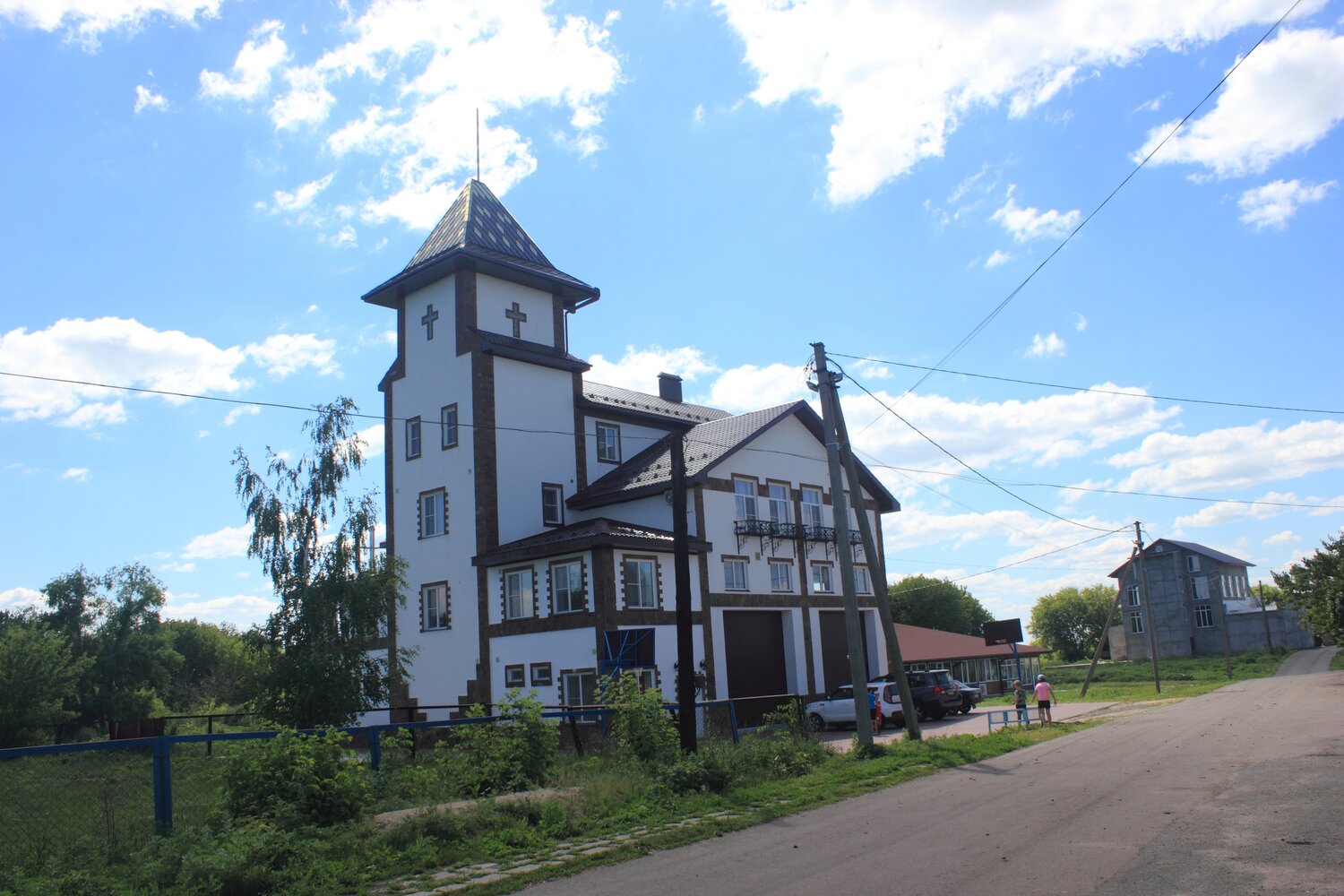 дворец радзивиллов (полонечка), костел полонечка, ружанский костел, дом башня, коттедж