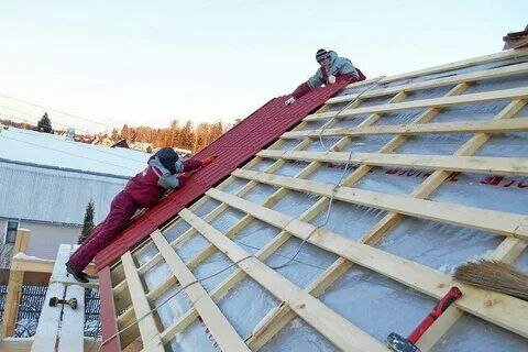 монтаж кровли из металлочерепицы, кровли крыши, металлпрофиль крепление металлочерепицы, кровля металлочерепица монтаж, металлочерепица монтаж